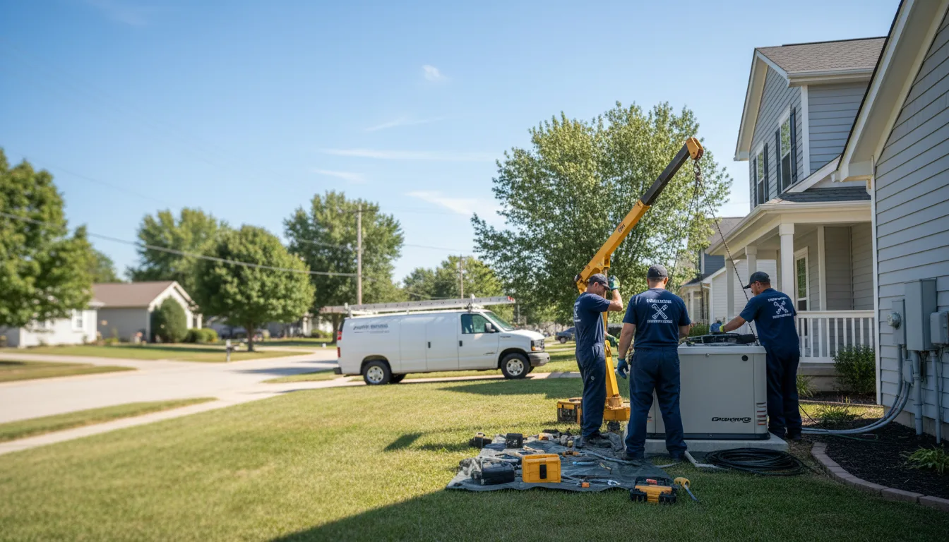 Generator Installation in Burlington, IL near me